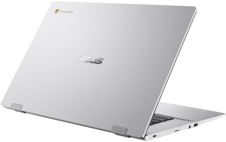 Asus Chromebook CX1500 Laptop 15.6" - Transparent Silver - Intel Celeron N4500 1.1GHz - 8GB RAM - 64GB by Asus - Image 4