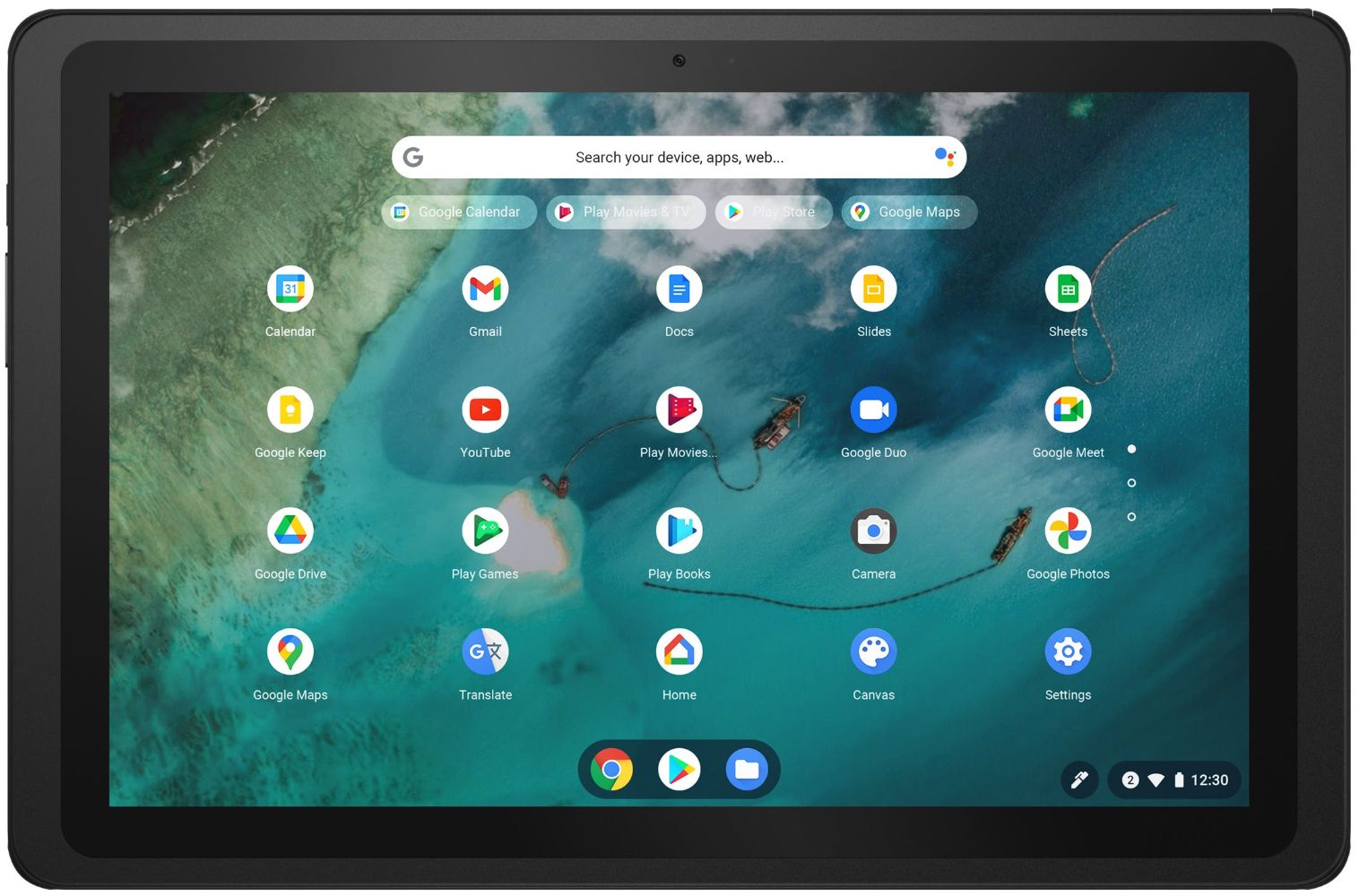 Refurbished ASUS CZ1000DVA-YZ44T Chromebook Detachable Laptop 10.1