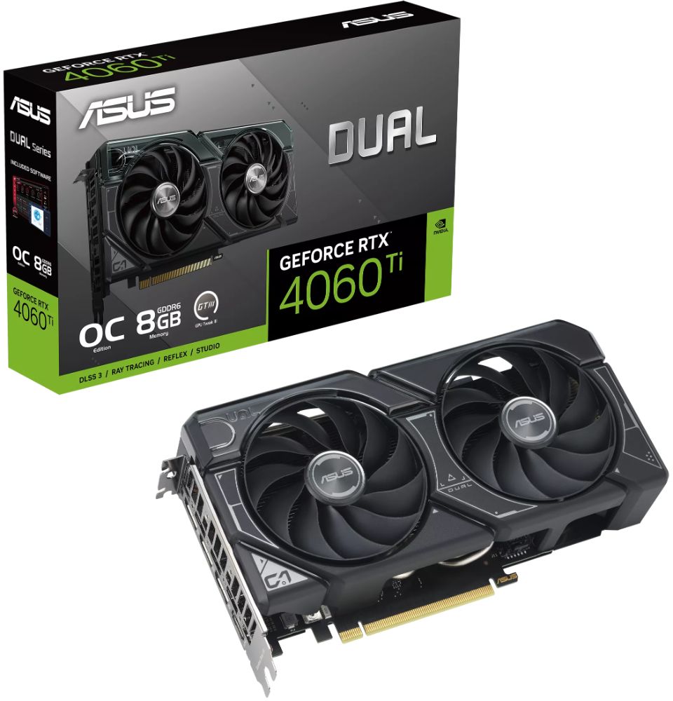 ASUS Dual GeForce RTX 4060 Ti OC Edition 8GB GDDR6 Graphics Card - 8GB - Gray by ASUS - Image 12