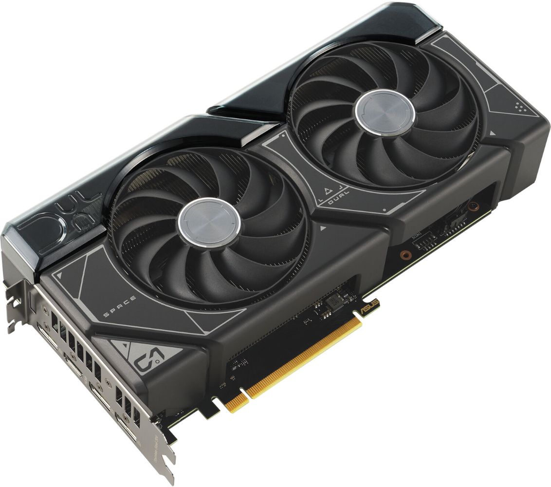 ASUS Dual GeForce RTX 4070 OC Edition 12GB GDDR6X Graphics Card - Black by ASUS - Refurbished - Like New condition