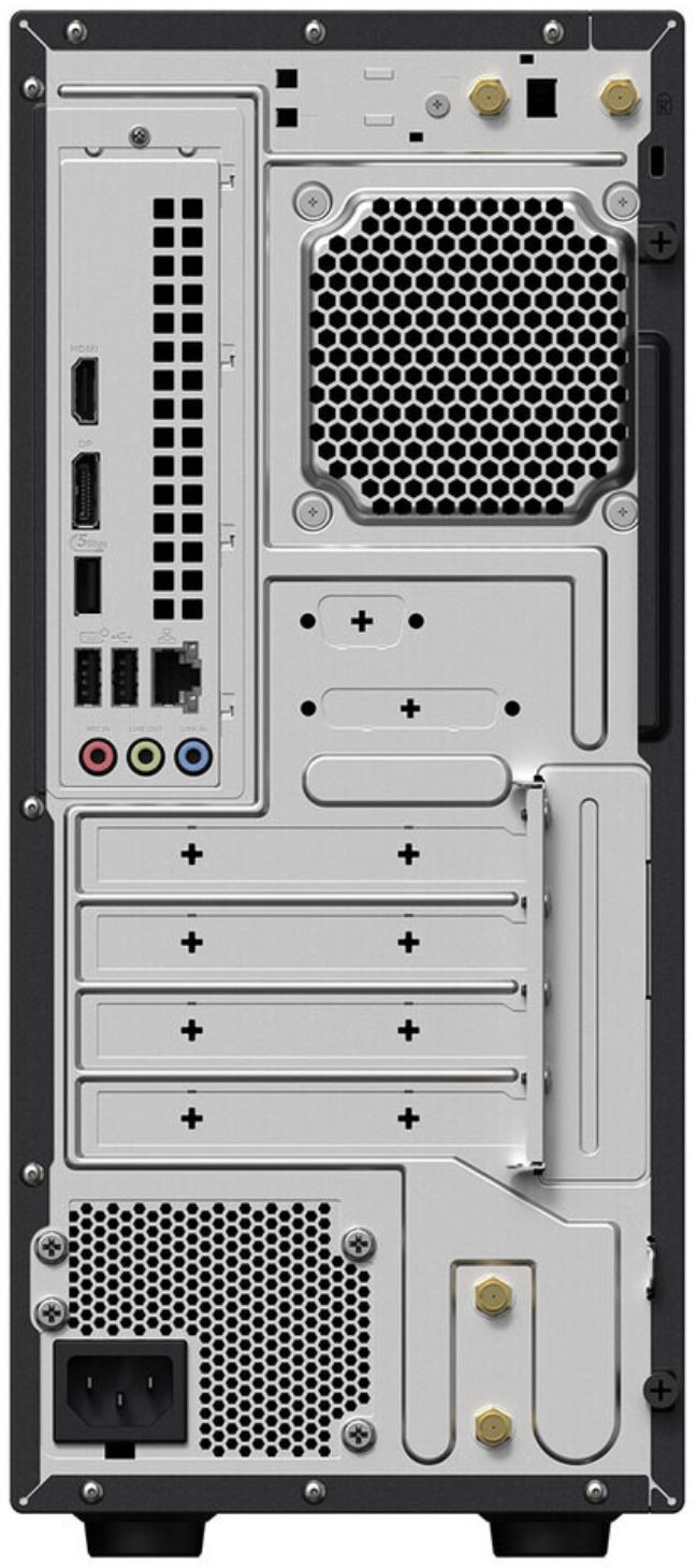 ASUS ExpertCenter P500MVC Mini Tower Desktop PC - Intel Core i5-13420H 2.1GHz - 512GB - Dark Grey - 16GB RAM by ASUS - Refurbished - Like New condition - Image 6