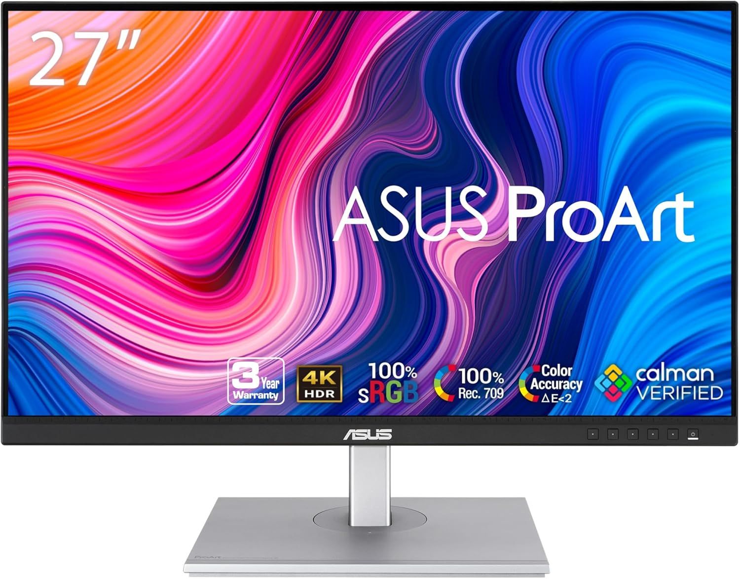 Asus ProArt Display PA279CV Professional Monitor 27" - Black/Silver - 27 Inch by Asus - Refurbished - Very Good condition - US$746.65