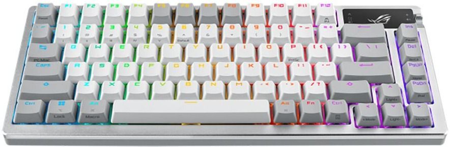 ASUS ROG Azoth 75% Wireless DIY Custom Gaming Keyboard - White by ASUS - Image 2