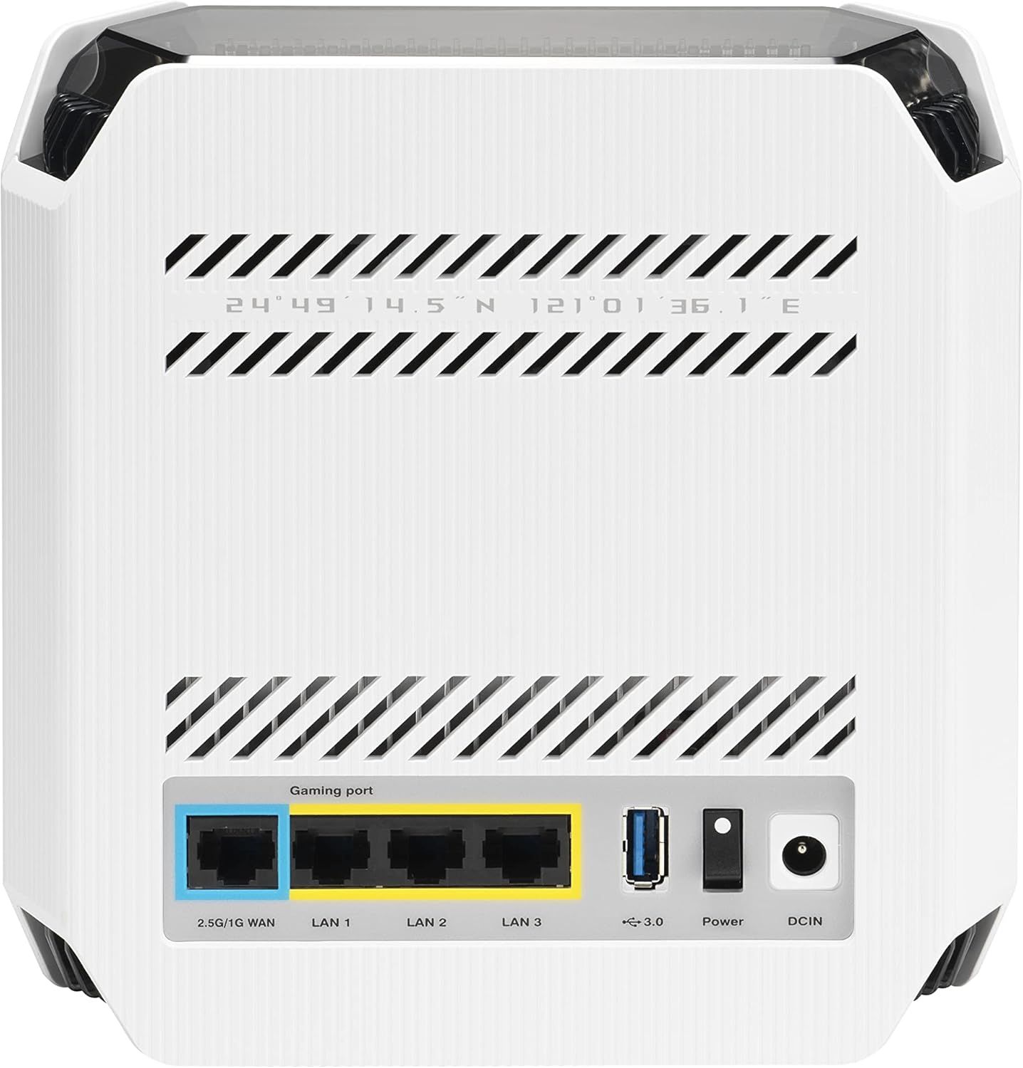 ASUS ROG Rapture GT6 (2PK) Tri-Band WiFi 6 Gaming Mesh WiFi System - Moonlight White by ASUS - Image 4