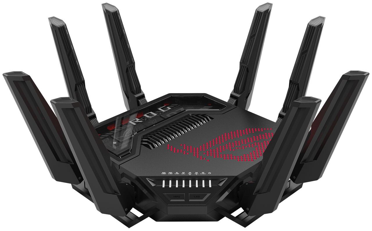 ASUS ROG Rapture GT-BE98 Pro First Quad-Band WiFi 7 Gaming Router - Black by ASUS - Image 2
