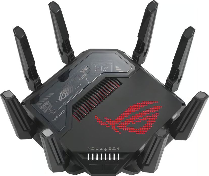 ASUS ROG Rapture GT-BE98 Pro First Quad-Band WiFi 7 Gaming Router - Black by ASUS - Image 4