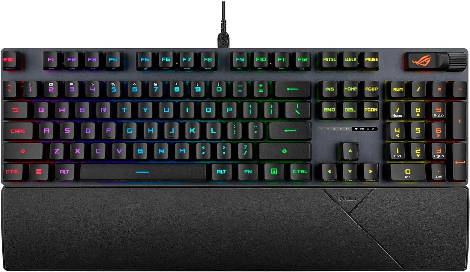 ASUS ROG Strix Scope II 96 Wireless Gaming Keyboard - Black by ASUS - Refurbished - Very Good condition - US$355.55
