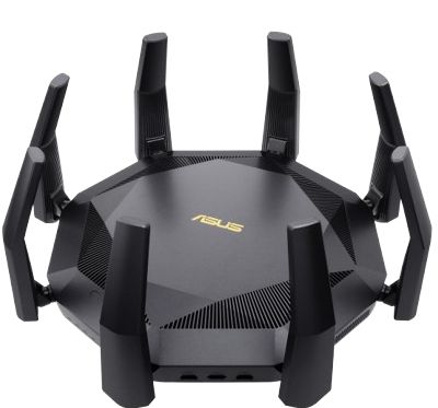 Asus RT-AX89X Dual Band WiFi 6 (AX6000) Router - Black by Asus - Refurbished - Very Good condition - US$354.94