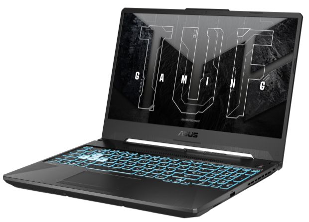 ASUS ASUS TUF A15 FA506NCR Gaming Laptop 15.6" - AMD Ryzen 5 7535HS 3.3GHz - 16GB - 512GB - Black - 15.6 Inch - Very Good - Standard Battery by ASUS - Refurbished - Very Good condition - Image 3