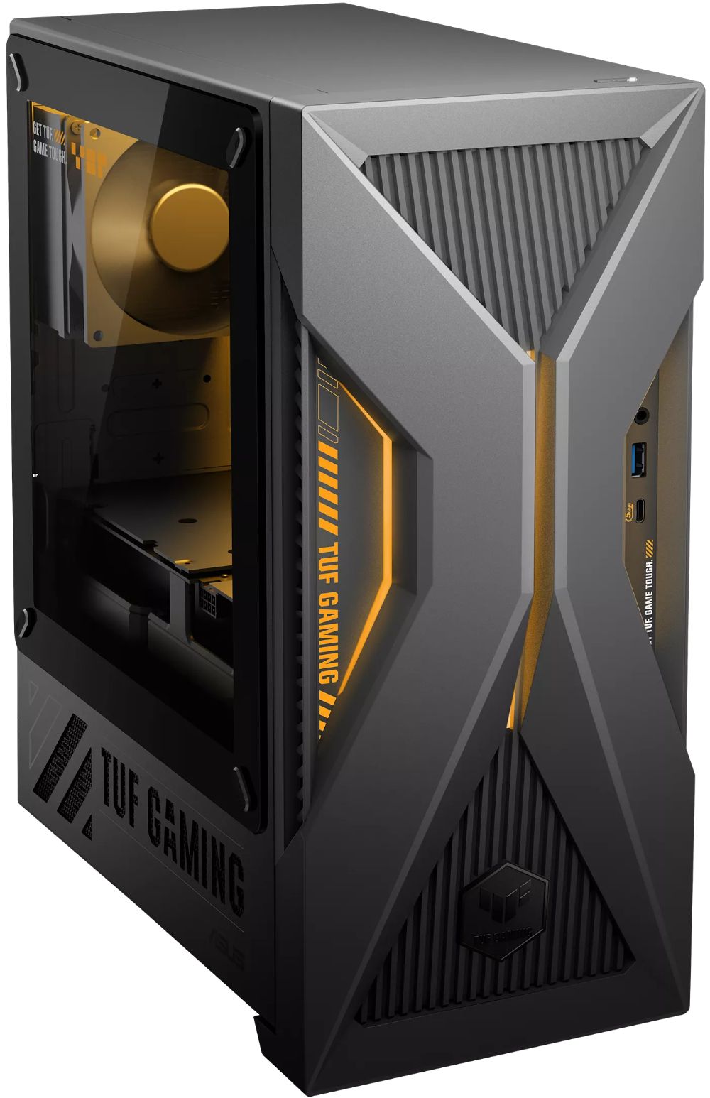 ASUS TUF Gaming T500MVC (2025) Gaming Desktop PC - Intel Core i5-13420H 2.1GHz - 1TB - Solar Eclipse Gray - 32GB RAM by ASUS - Refurbished - Like New condition - Image 4