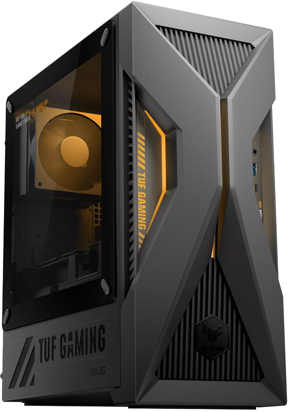 ASUS TUF Gaming T500MVC (2025) Gaming Desktop PC - Intel Core i5-13420H 2.1GHz - 1TB - Solar Eclipse Gray - 32GB RAM by ASUS - Refurbished - Like New condition - Image 6