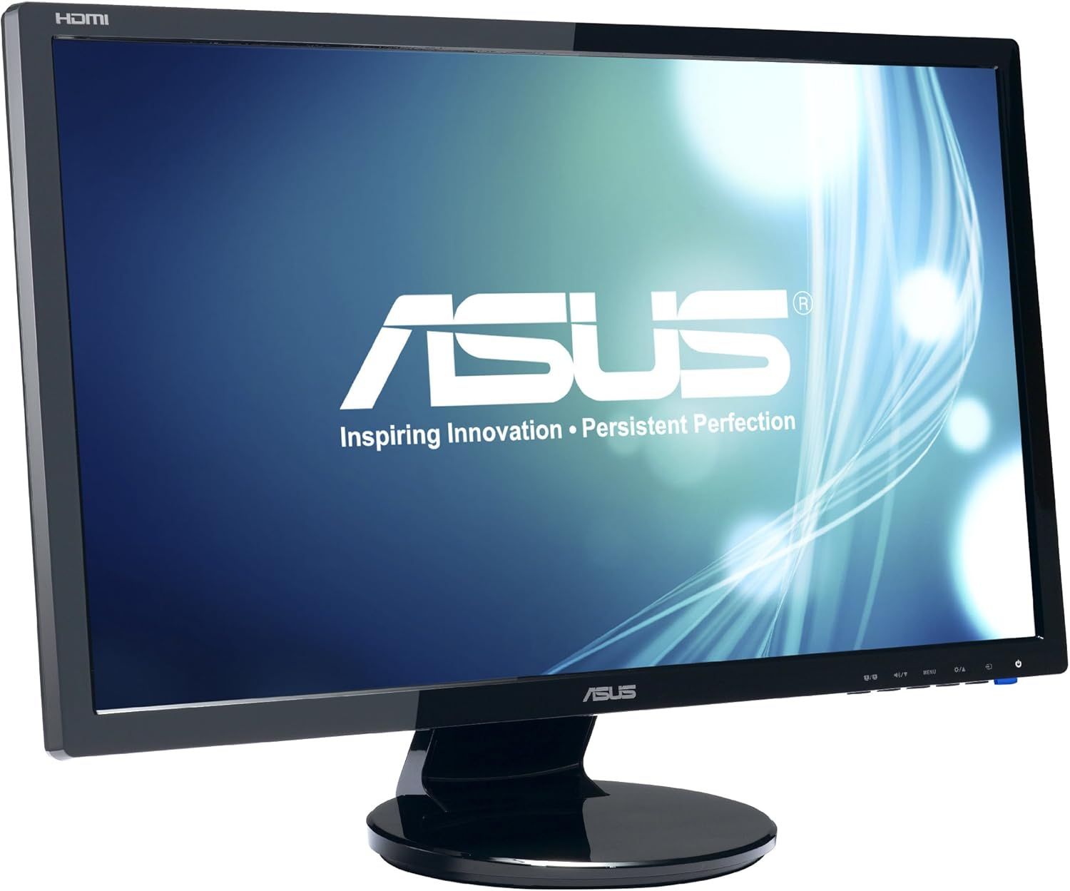 Asus VE248H Full HD Monitor 24" - Black - 24 Inch by Asus - Refurbished - Very Good condition - Image 2