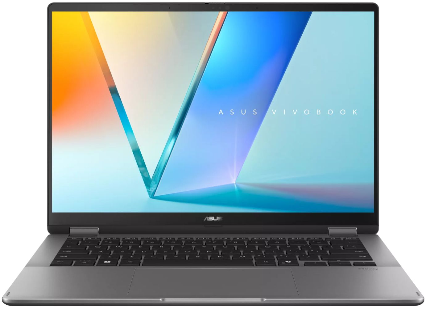 ASUS Vivobook 14 Flip TP3407SA Copilot+ Laptop 14" - Matte Gray - Intel Core Ultra 7 256V 2.2GHz - 16GB RAM - 1TB by ASUS - Refurbished - Very Good condition - US$755.98
