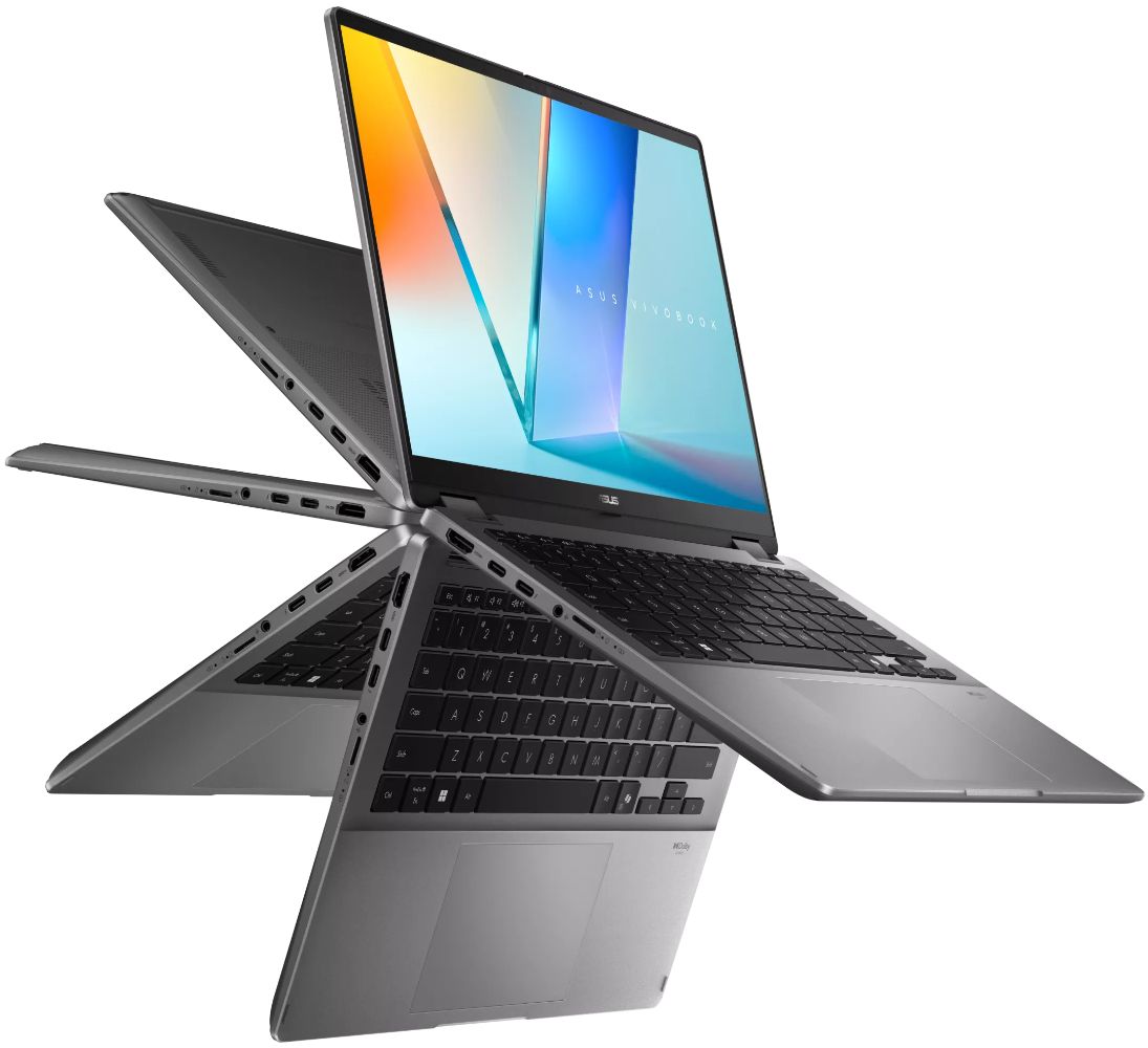 ASUS Vivobook 14 Flip TP3407SA Copilot+ Laptop 14" - Matte Gray - Intel Core Ultra 7 256V 2.2GHz - 16GB RAM - 1TB by ASUS - Image 8