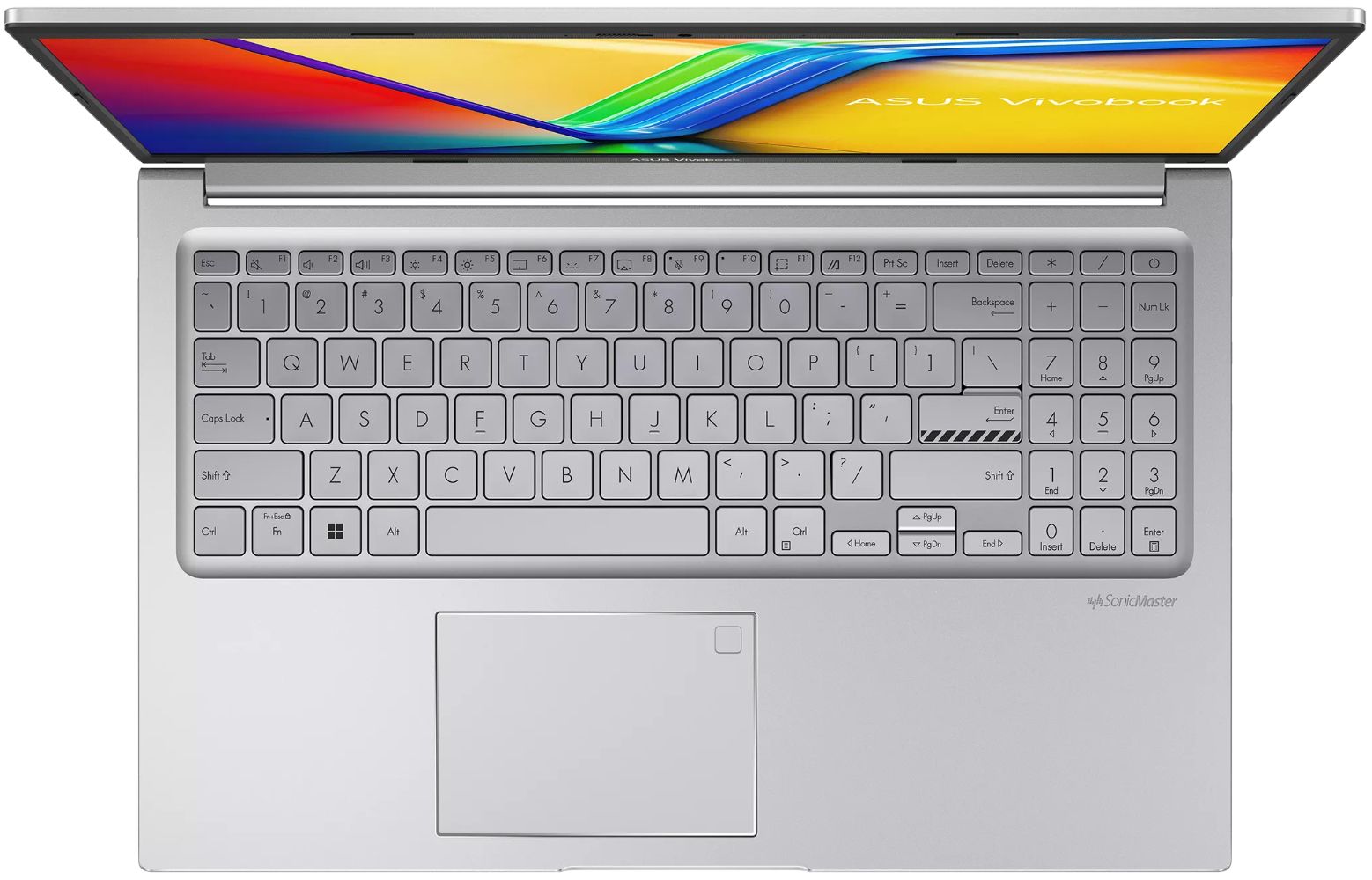 Asus Vivobook 15 F1504 Laptop 15.6" - Cool Silver - Intel Core 7 150U 1.8GHz - 16GB RAM - 1TB by Asus - Image 2