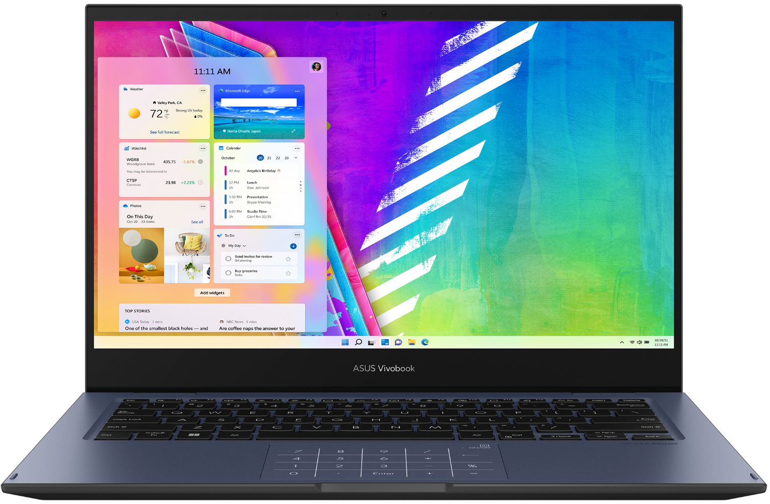 ASUS ASUS Vivobook Go 14 Flip (J1400KA) Laptop 14" - Intel Celeron N4500 1.1GHz - 4GB - 128GB - Quiet Blue - 14 Inch - Very Good - Standard Battery by ASUS - Refurbished - Very Good condition - US$266.98