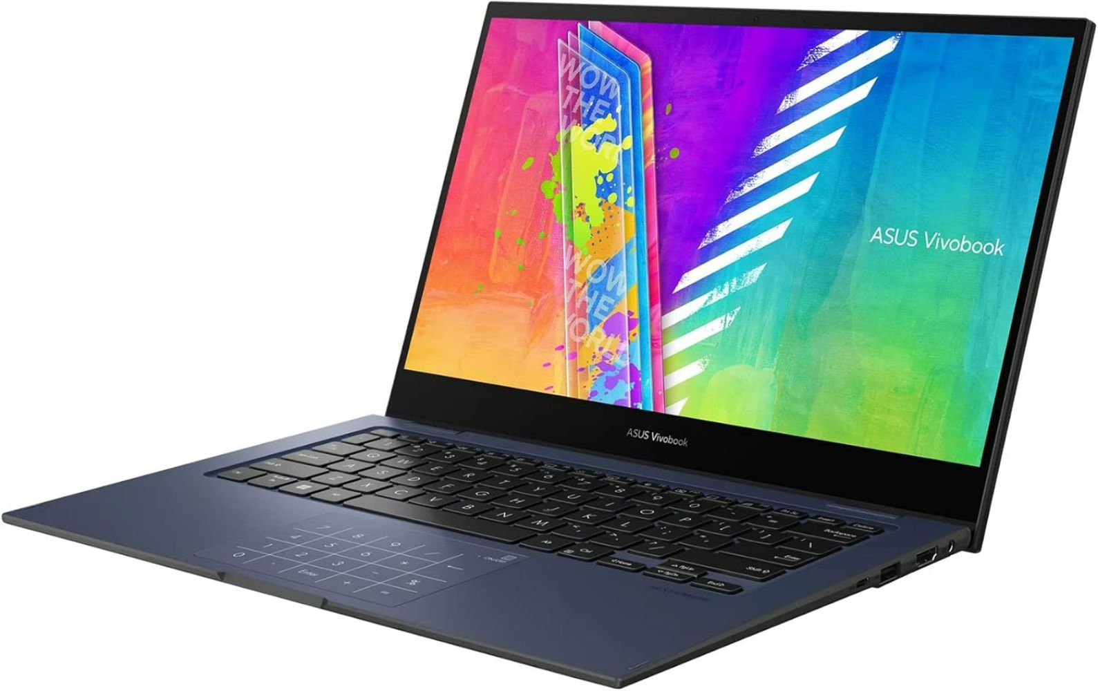 ASUS ASUS Vivobook Go 14 Flip (J1400KA) Laptop 14" - Intel Celeron N4500 1.1GHz - 4GB - 128GB - Quiet Blue - 14 Inch - Very Good - Standard Battery by ASUS - Refurbished - Very Good condition - Image 4