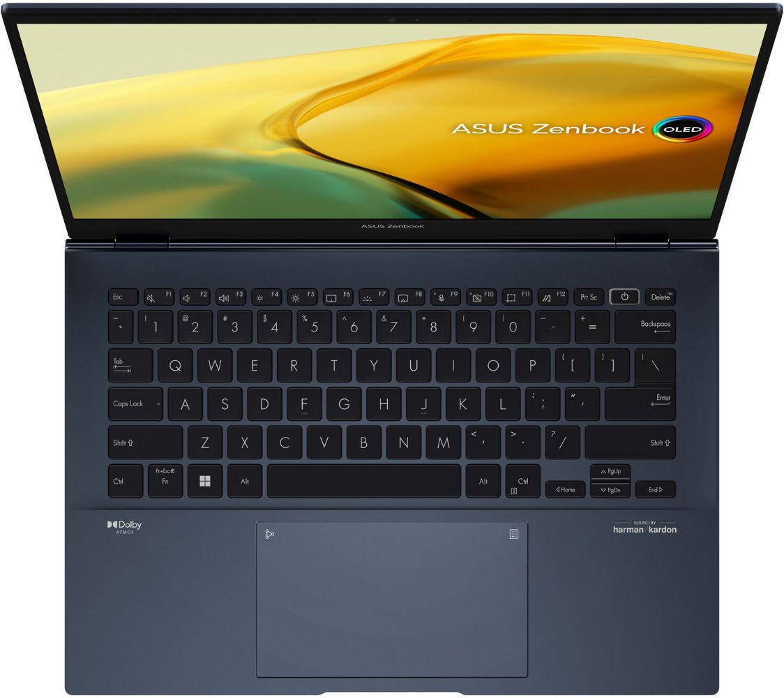 Asus Asus Zenbook 14 OLED Notebook Laptop (UX3402) 14" - Intel Core i7-13700H 2.4GHz - 16GB - 512GB - Ponder Blue - 14 Inch - Like New - Standard Battery by Asus - Refurbished - Like New condition - Image 2
