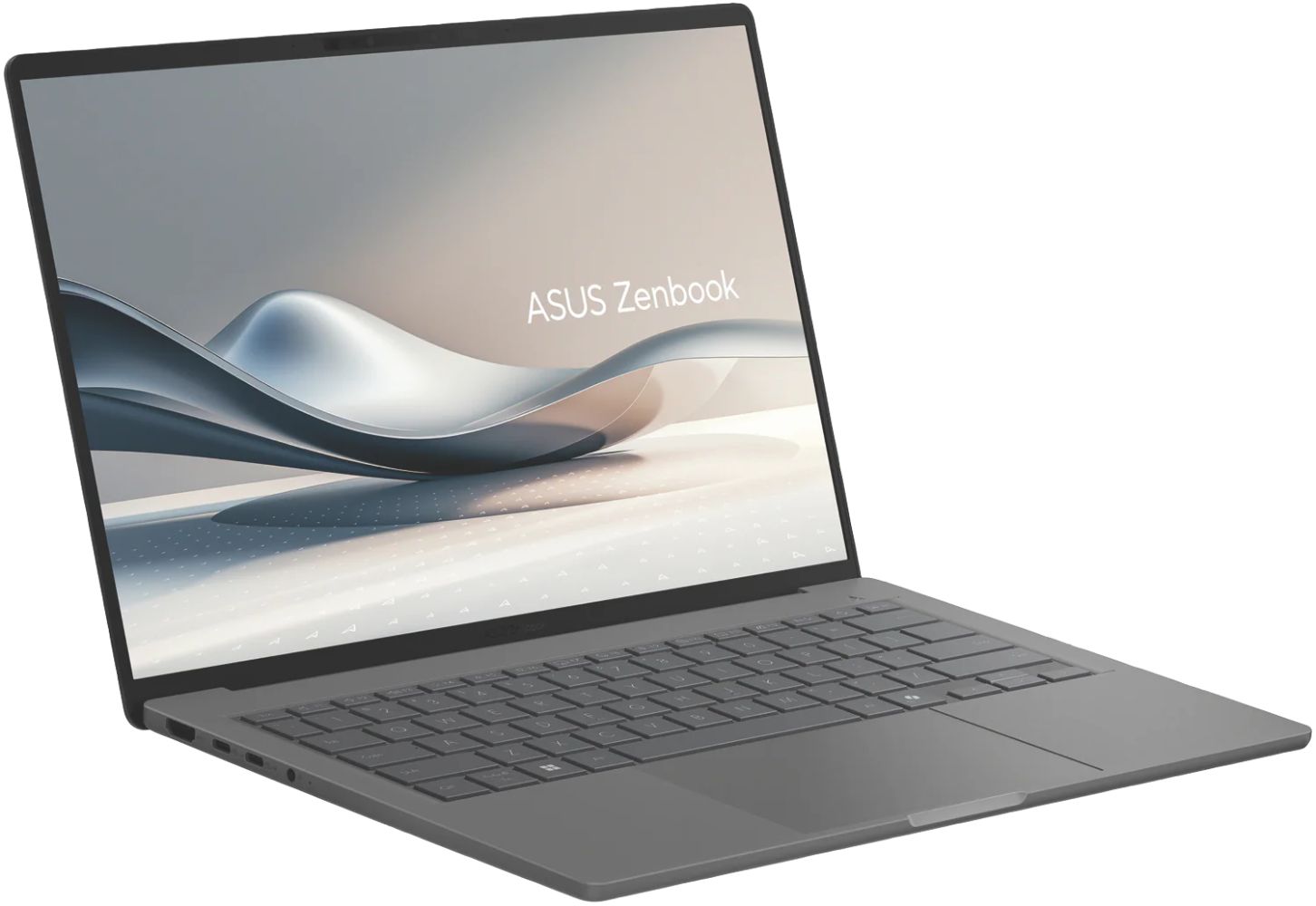 ASUS Zenbook A14 UX3407QA Copilot+ PC Laptop 14" - Iceland Gray - Snapdragon X X1 26 100 2.97GHz - 16GB RAM - 512GB by ASUS - Image 3