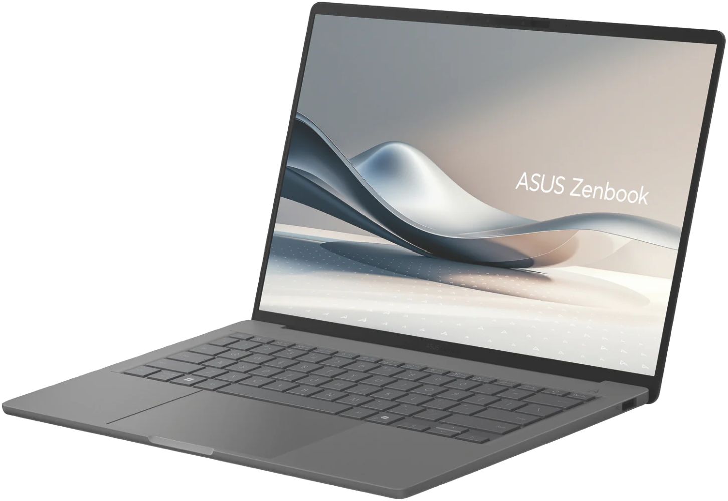 ASUS Zenbook A14 UX3407QA Copilot+ PC Laptop 14" - Iceland Gray - Snapdragon X X1 26 100 2.97GHz - 16GB RAM - 512GB by ASUS - Image 4