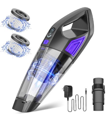 ATONEP Handheld Vacuum Cordless - Purple by ATONEP - Refurbished - Very Good condition - US$50.08