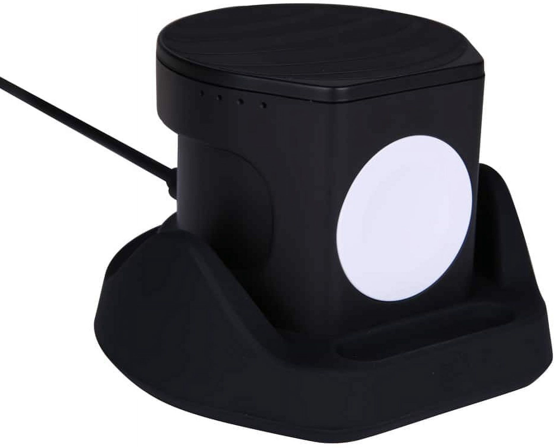 AT&T Power Drum Wireless Charger & Apple Watch Power Bank - Black by AT&T - Refurbished - Good condition - Image 2