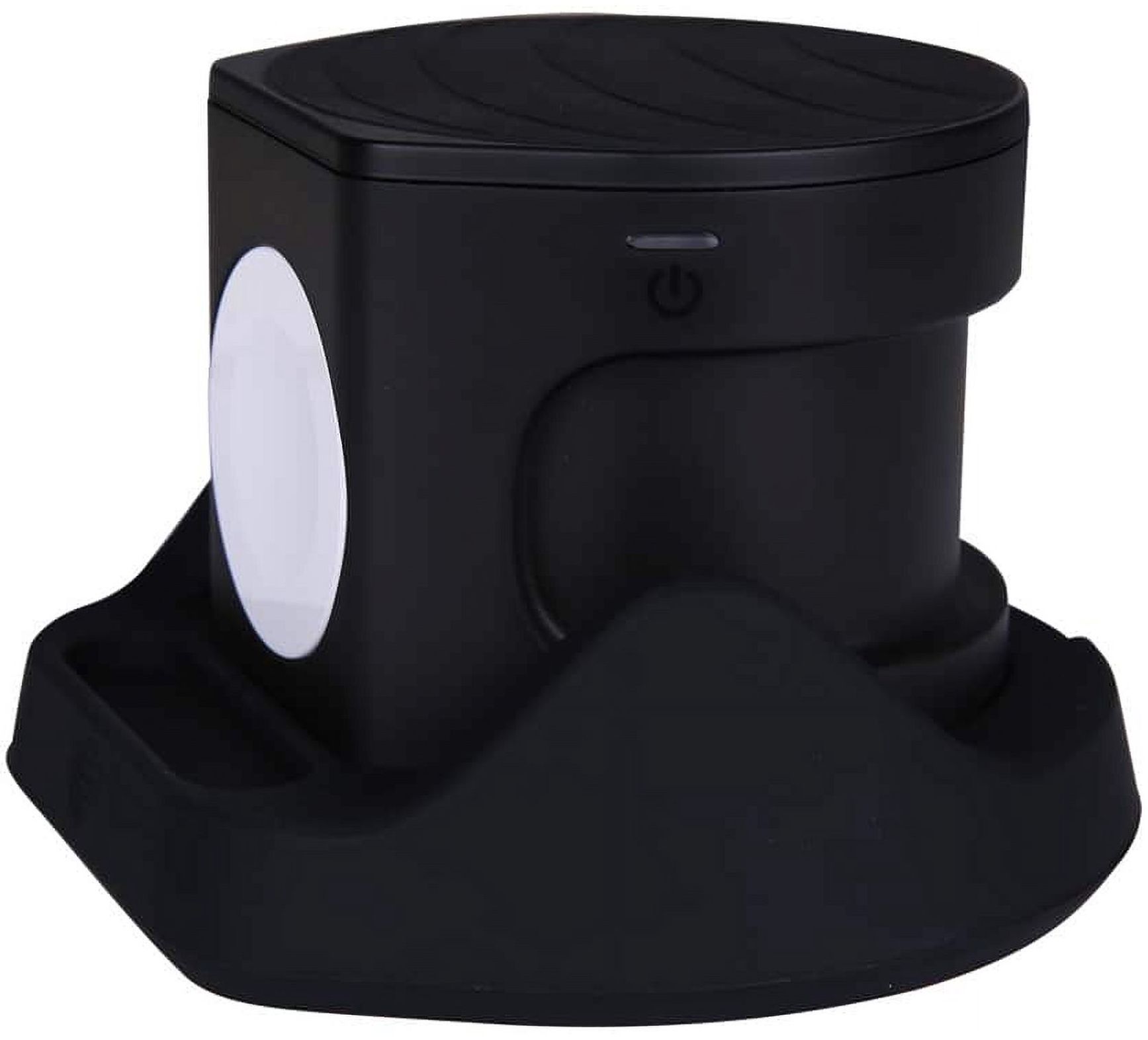 AT&T Power Drum Wireless Charger & Apple Watch Power Bank - Black by AT&T - Refurbished - Good condition - Image 3