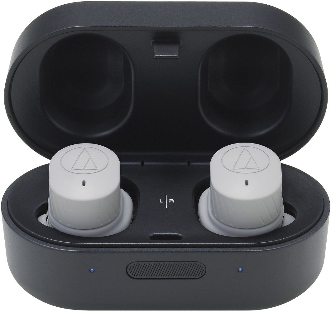 Audio-Technica ATH-SPORT7TW SonicSport Wireless In-Ear Headphones - Gray by Audio-Technica - Refurbished - Very Good condition - US$60.90