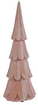 August and Leo Glitter Xmas Tree - Light Pink by August and Leo - Refurbished - Very Good condition - US$21.98