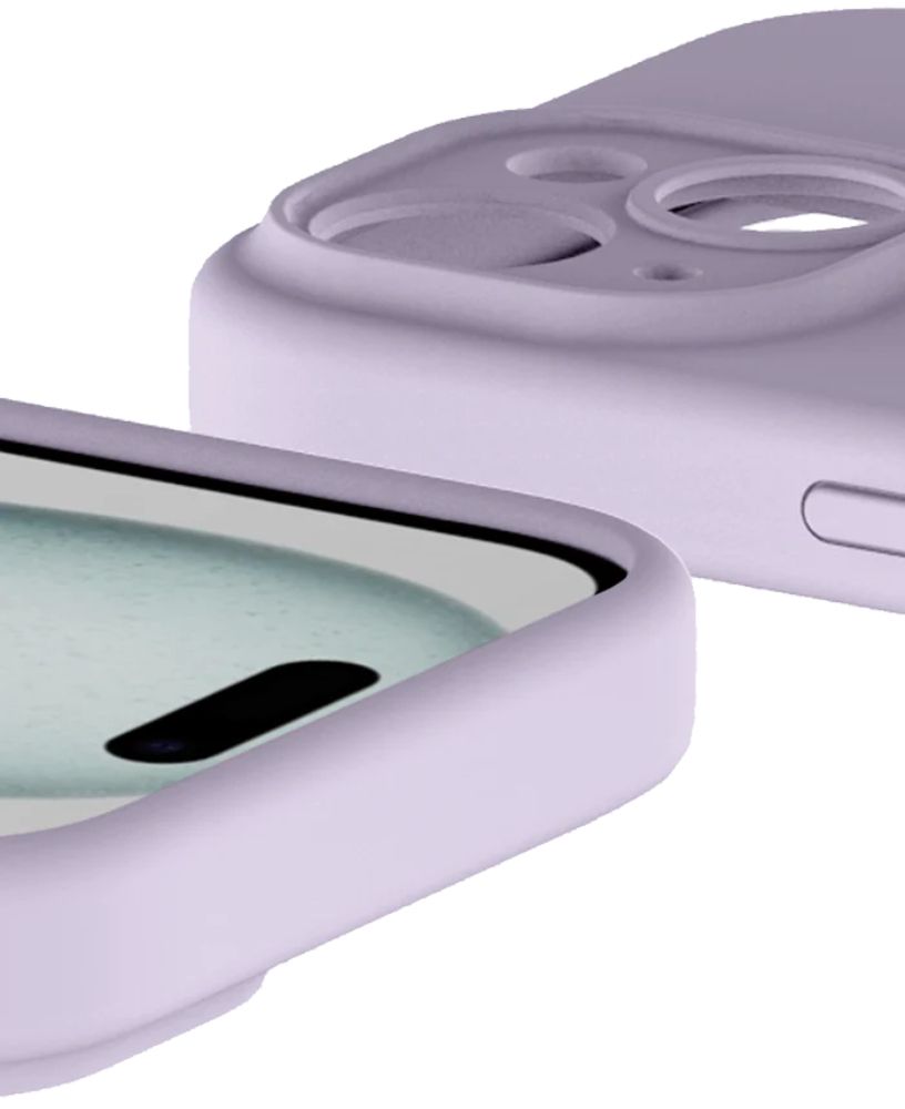 Avana Velvet Series Phone Case with MagSafe for iPhone 15 Plus - Velvet Lavender - Brand New by Avana - Refurbished - Brand New condition - Image 3