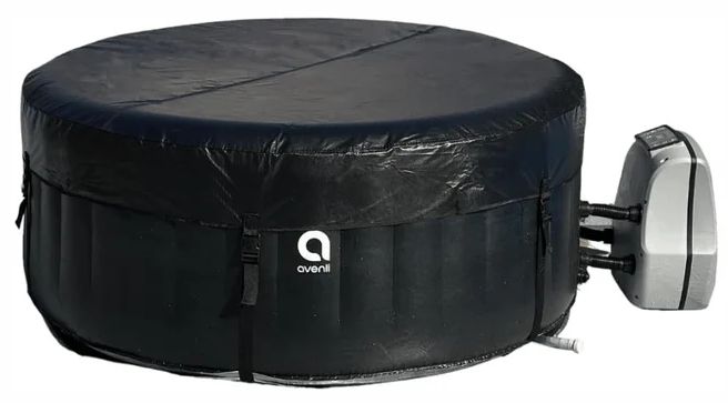 Avenli London Inflatable Whirlpool Hot Tub & Spa - Black by Avenli - Image 2