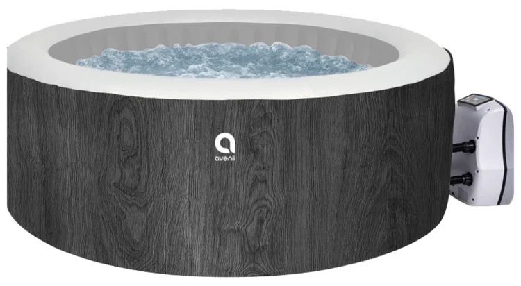 Avenli London Inflatable Whirlpool Hot Tub & Spa - Black by Avenli - Image 3