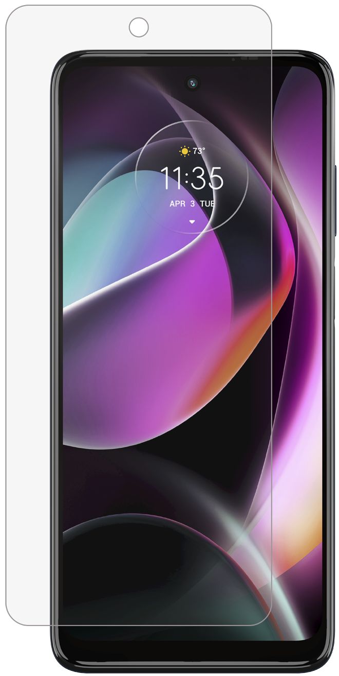 Axessorize ARMORGlass Screen Protector for Motorola Moto G 5G (2022) - Clear - Very Good by Axessorize - Refurbished - Very Good condition - US$10.08