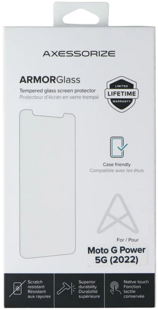 Axessorize ARMORGlass Screen Protector for Motorola Moto G Power (2022) - Clear by Axessorize - Image 2