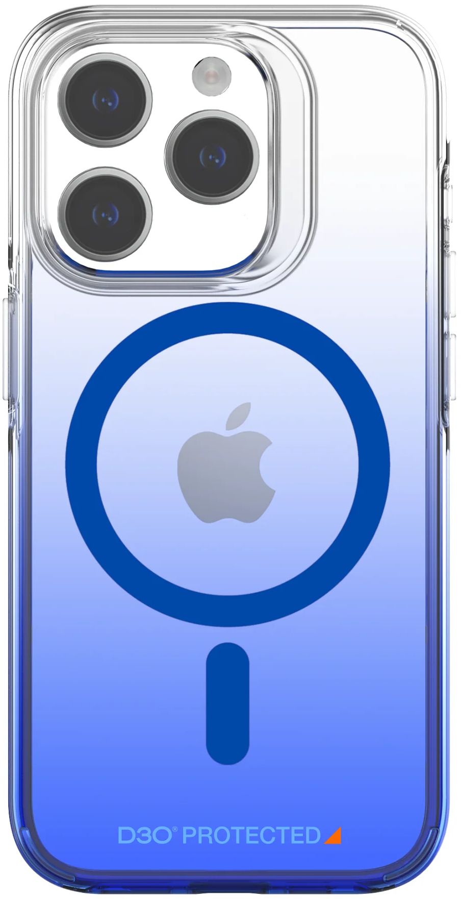 Axessorize Crystal Shield D3O Phone Case with Magsafe for iPhone 15 Pro Max - Sapphire Gradient by Axessorize - Refurbished - Very Good condition - US$40.98