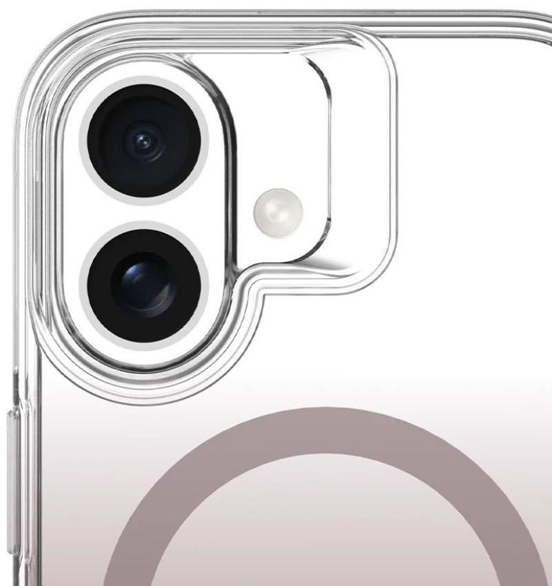 Axessorize Crystal Shield D3O Phone Case with Magsafe for iPhone 16 - Nude Gradient by Axessorize - Refurbished - Very Good condition - Image 3