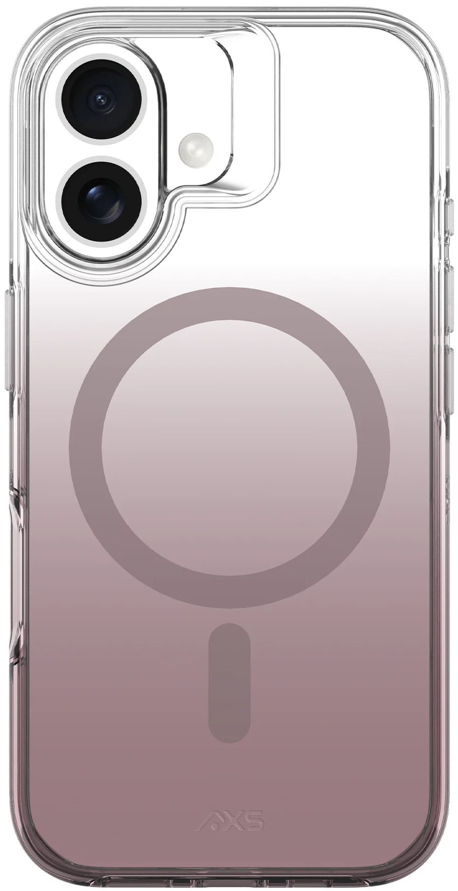 Axessorize Axessorize Crystal Shield D3O Phone Case with Magsafe for iPhone 16 Plus - Nude Gradient by Axessorize - Refurbished - Very Good condition - US$40.98