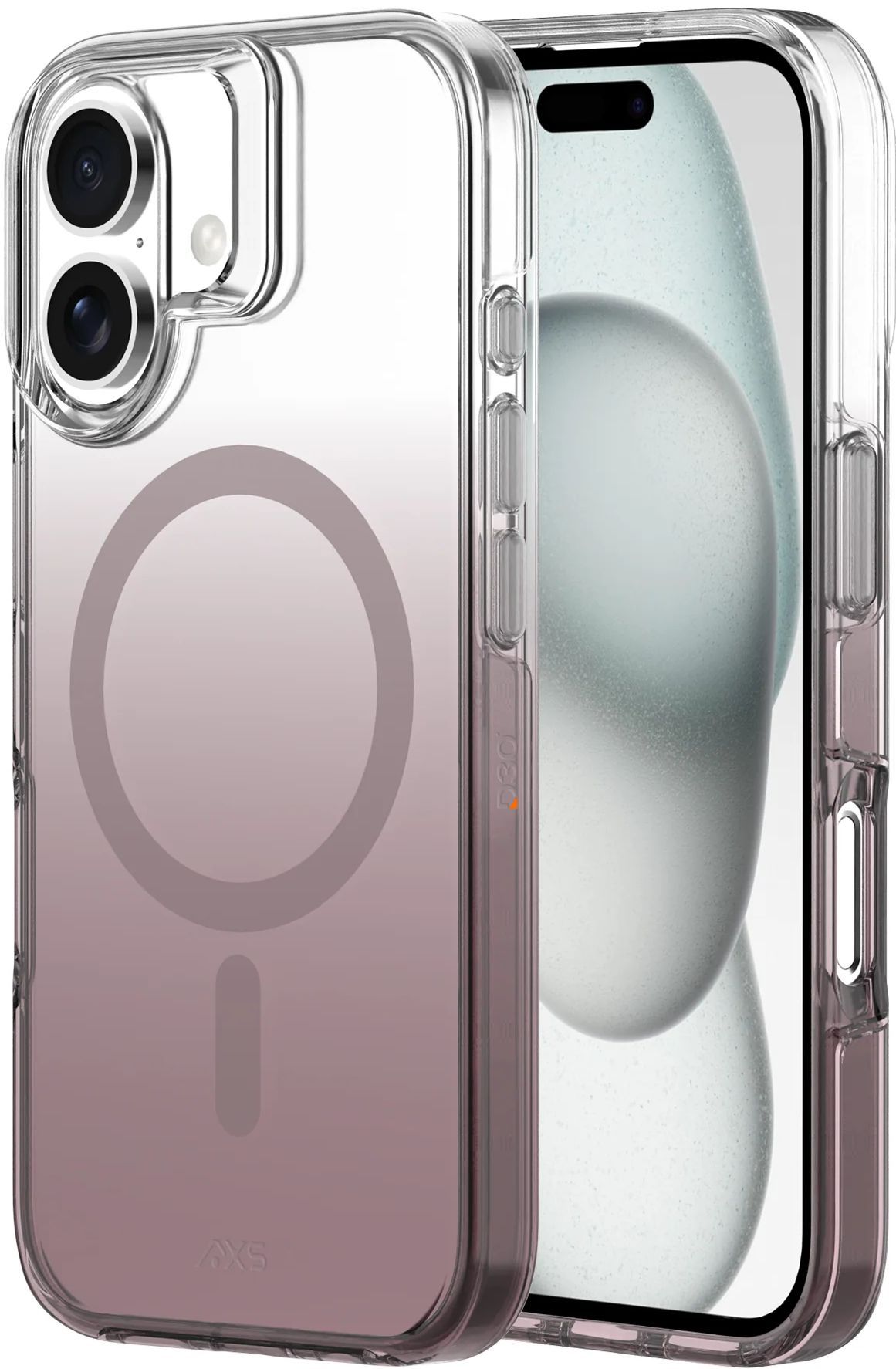Axessorize Axessorize Crystal Shield D3O Phone Case with Magsafe for iPhone 16 Plus - Nude Gradient by Axessorize - Image 2