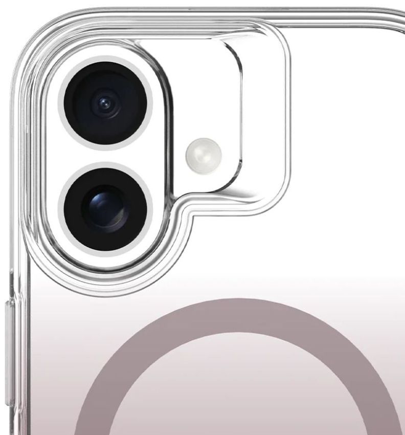Axessorize Axessorize Crystal Shield D3O Phone Case with Magsafe for iPhone 16 Plus - Nude Gradient by Axessorize - Image 3