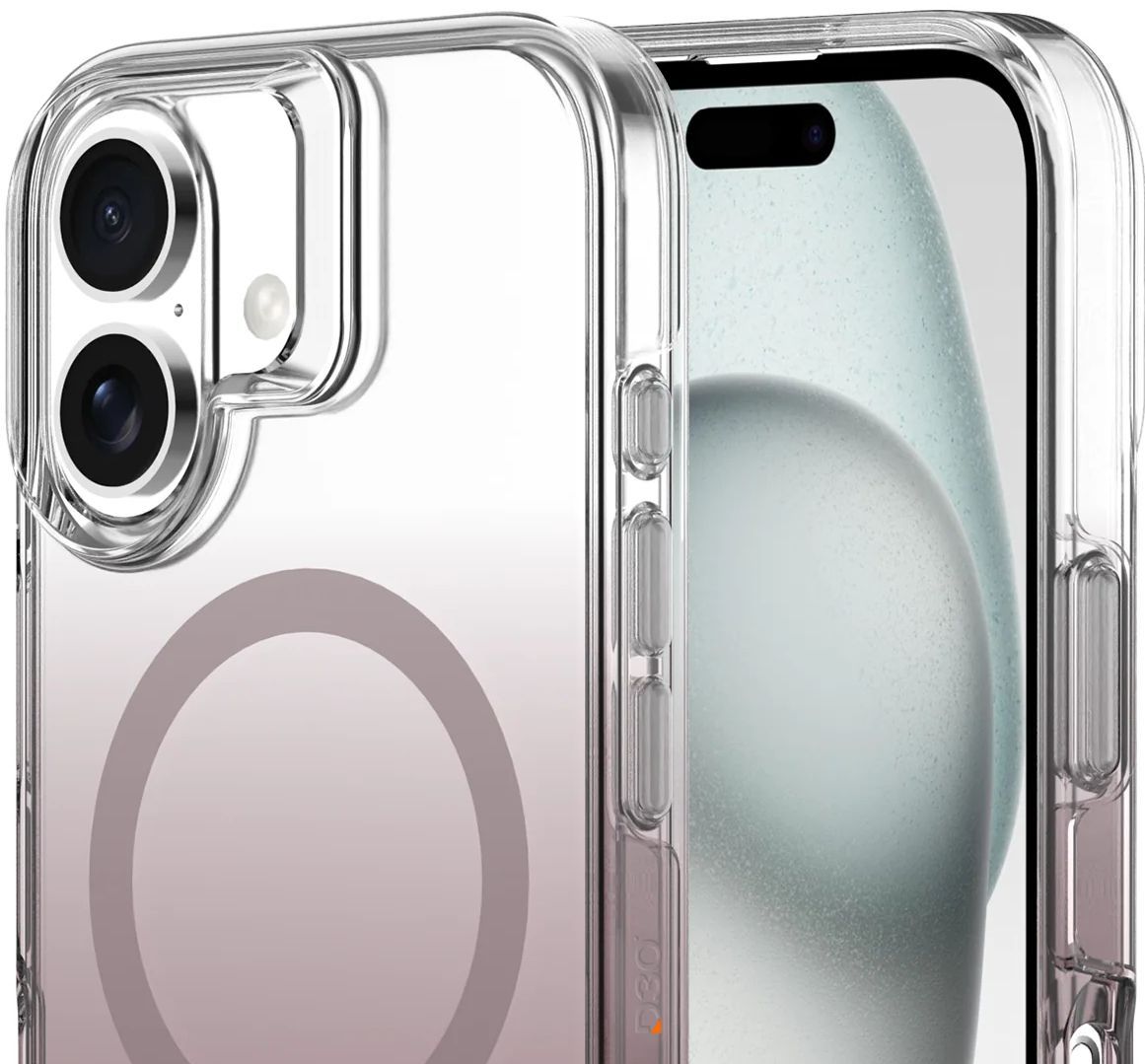 Axessorize Axessorize Crystal Shield D3O Phone Case with Magsafe for iPhone 16 Plus - Nude Gradient by Axessorize - Image 5