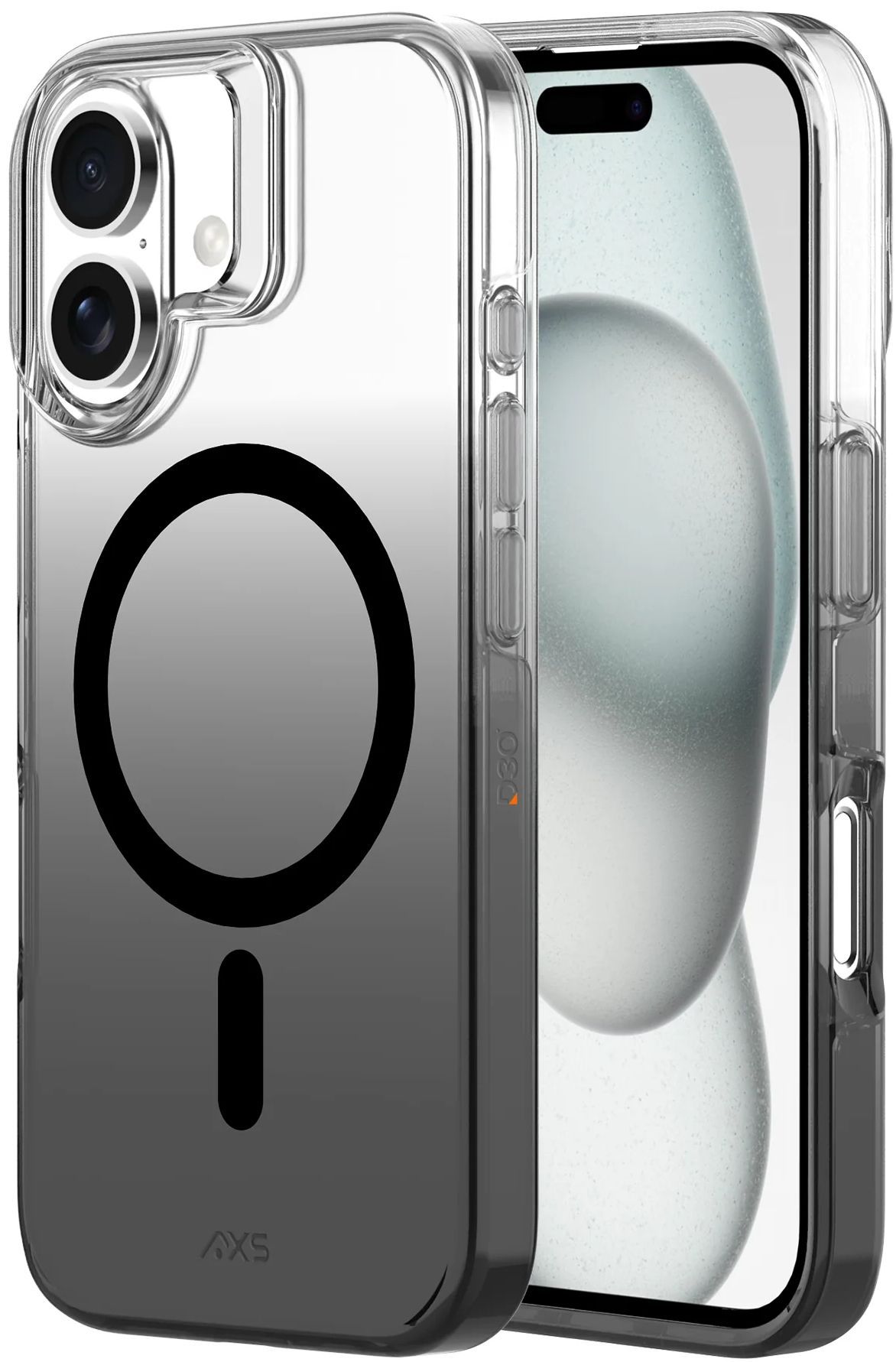 Axessorize Axessorize Crystal Shield D3O Phone Case with Magsafe for iPhone 16 Plus - Smoke Gradient by Axessorize - Image 2