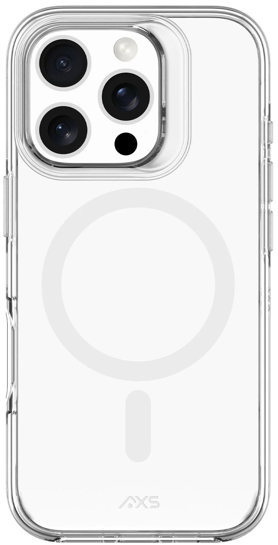 Axessorize Axessorize Crystal Shield D3O Phone Case with Magsafe for iPhone 16 Pro - Clear by Axessorize - Refurbished - Very Good condition - US$40.98