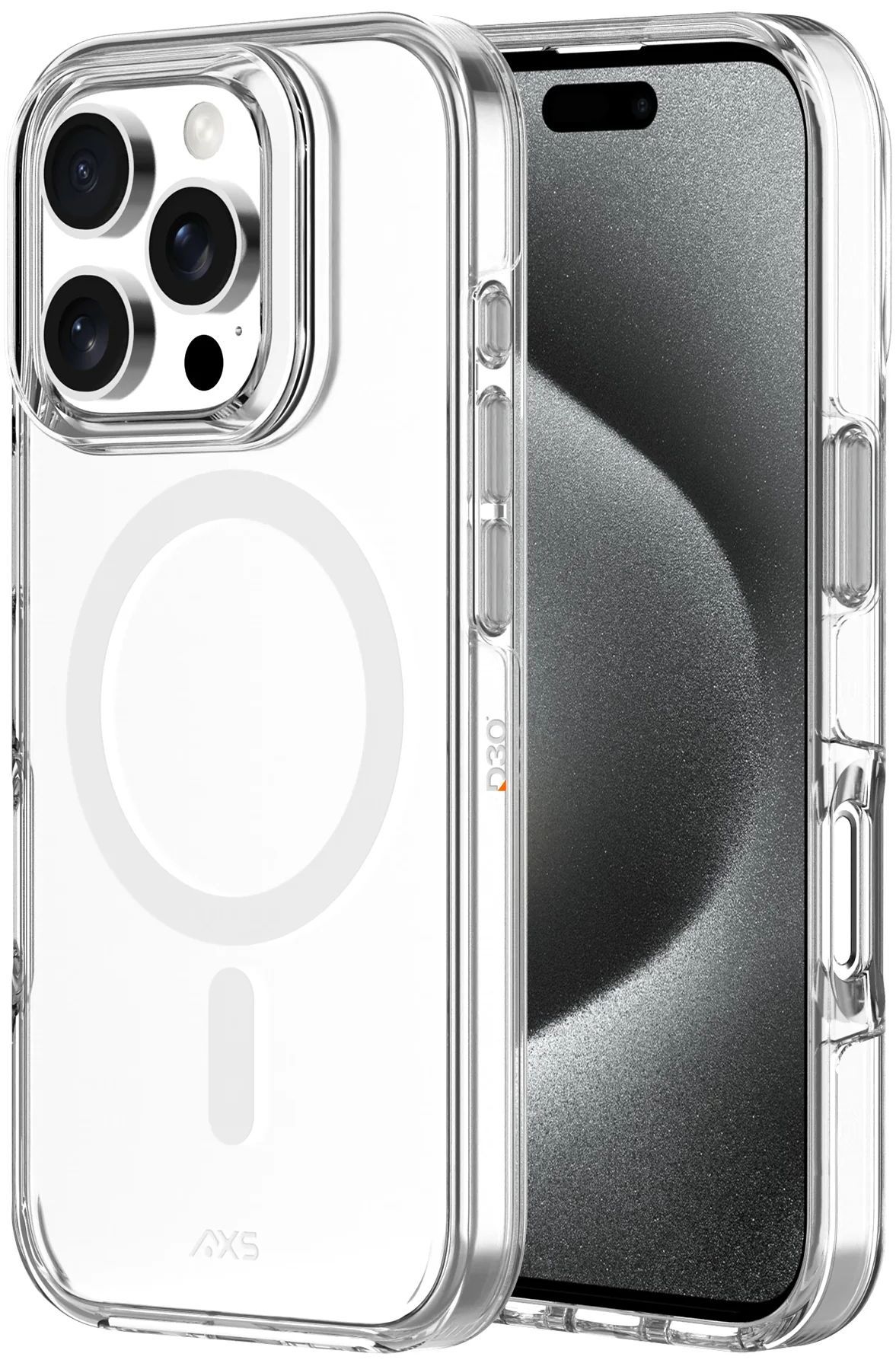 Axessorize Axessorize Crystal Shield D3O Phone Case with Magsafe for iPhone 16 Pro - Clear by Axessorize - Image 2