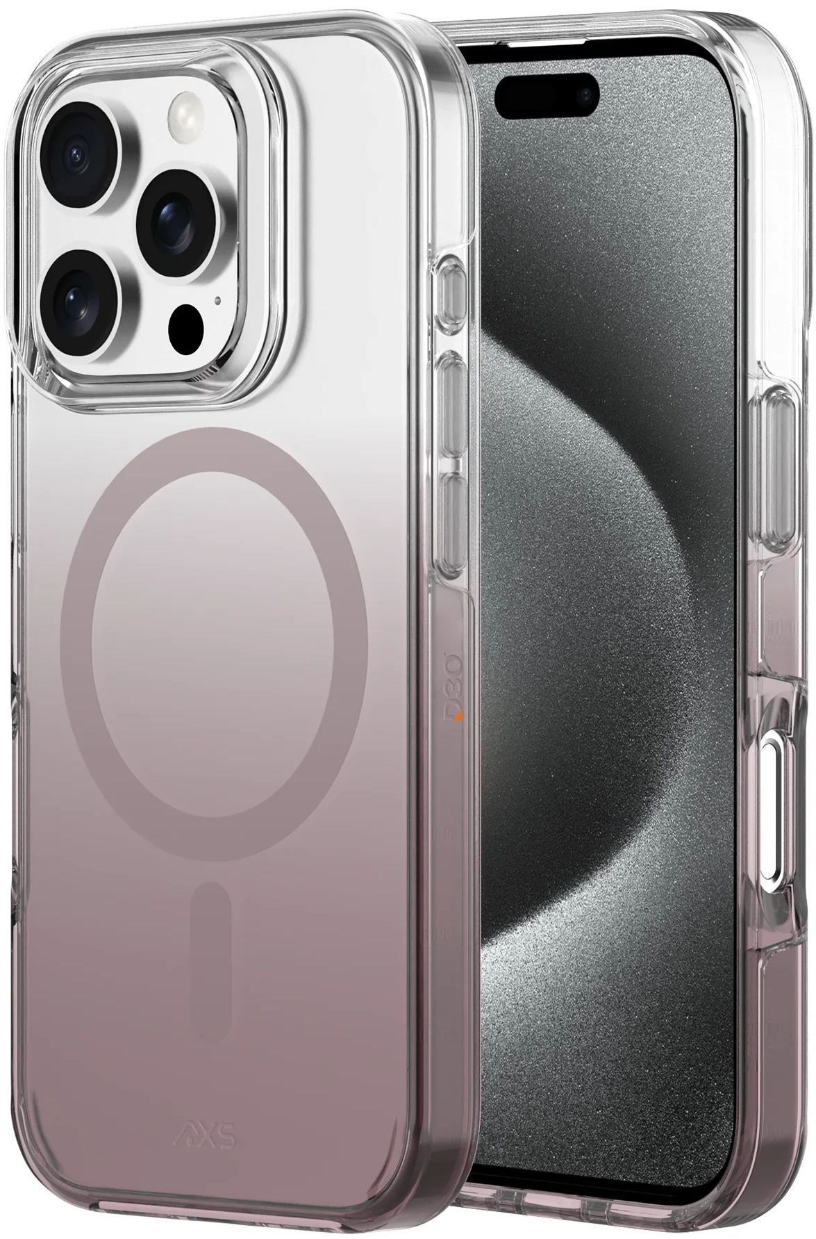Axessorize Axessorize Crystal Shield D3O Phone Case with Magsafe for iPhone 16 Pro - Nude Gradient by Axessorize - Image 2