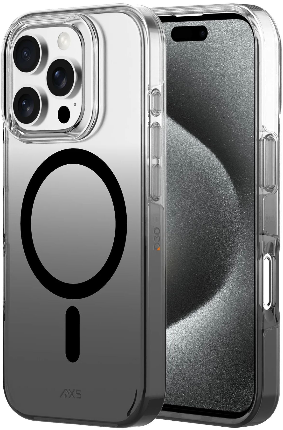 Axessorize Axessorize Crystal Shield D3O Phone Case with Magsafe for iPhone 16 Pro Max - Smoke Gradient by Axessorize - Image 2