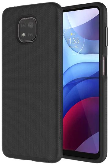 Axessorize PROTech Dual-Layered Anti-Shock Phone Case with Military-Grade Durability for Motorola Moto G Power (2021) - Black by Axessorize - Refurbished - Brand New condition - US$8.78