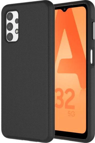 Axessorize PROTech Dual-Layered Anti-Shock Phone Case with Military-Grade Durability for Samsung Galaxy A32 5G - Black by Axessorize - Refurbished - Brand New condition - US$8.78