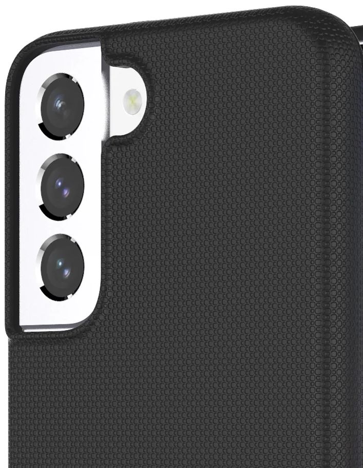 Axessorize Axessorize PROTech Dual-Layered Anti-Shock Phone Case with Military-Grade Durability for Samsung Galaxy S22 - Black by Axessorize - Image 3