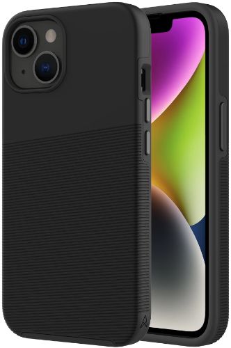 Axessorize Axessorize PROTech Plus Dual-Layered Anti-Shock Sleek Phone Case for Apple iPhone 14 Plus - Black by Axessorize - Refurbished - Brand New condition - US$8.78