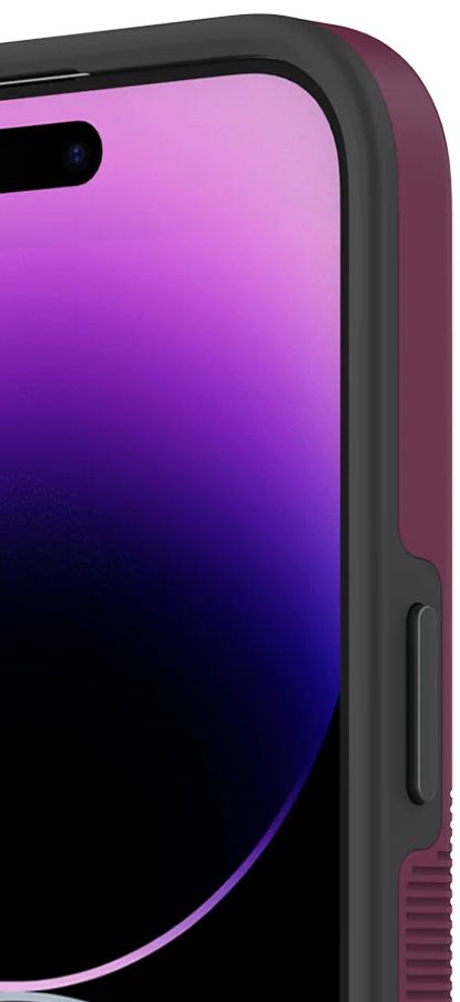 Axessorize Axessorize PROTech Plus Dual-Layered Anti-Shock Sleek Phone Case for iPhone 15 Pro Max - Sangria by Axessorize - Refurbished - Very Good condition - Image 4